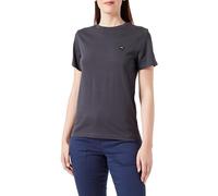 Wrangler T-Shirt Normale, Nero Sbiadito, XL Donna