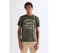 WRANGLER T-SHIRT UOMO AMERICANA TEE DEEP MANICA CORTA GIROCOLLO