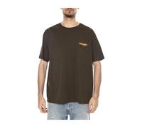 Wrangler - T-shirt Vintage - - Tops - Uomo - Marrone - L