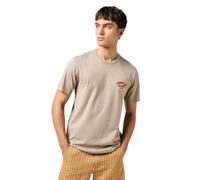 Wrangler Small Logo Tee T-Shirt, Timberwolf, M Uomo