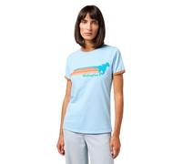 Wrangler tè Lottatore T-Shirt, dreamblue, S Donna