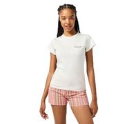 Wrangler tè Shrunken Band, Vintage Bianco, M