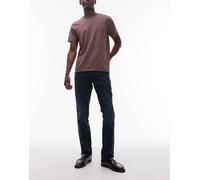 Wrangler - Texas - Jeans slim blu indaco slavato-Nero W36 L32