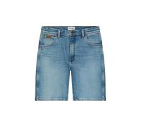 Wrangler Texas Shorts Pantaloncini in Denim, Sentinel Steel, 36W Uomo