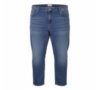 Wrangler Texas Slim 822 Jeans Uomo Slim W48/L32 Blu Denim Elastan