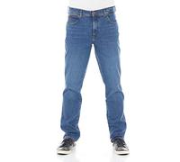 Wrangler Texas Slim, Jeans Uomo, Game On, 33W / 34L