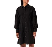 Wrangler Vestito a Maniche Lunghe a Palloncino Casual Dress, Nero, M Donna