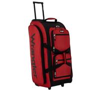 Wrangler Wesley Rolling Duffel Bag, Salsa Red, 76,2 cm Wesley Rolling Duffel Bag, Rosso Salsa, Borsone da 76,2 cm Wesley Rolling