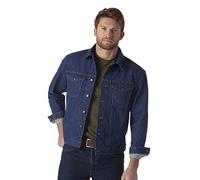 Wrangler Western, giacca da uomo in denim sfoderata denim S