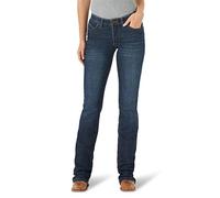 Wrangler Donne Willow Mid Rise Barca Cut Ultimate Riding Jean, Lovette, 0W x 34L, Lovette