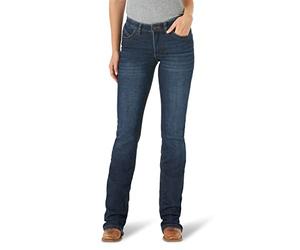 Wrangler Willow Jeans da Equitazione da Donna a Vita Media, 0-34
