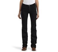 Wrangler Willow Mid Rise Performance Waist Boot Cut Ultimate Riding Jean Jeans, Molly, 27W x 34L Donna