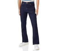 Wrangler Wrancher Jeans, Blu Scuro Slavato, 32W x 34L Uomo