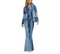 Wrangler X Lainey Wilson Patchwork Blazer, Small Donna