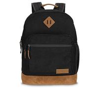 Wrangler Yellowstone - Zaino classico casual con tasca imbottita per computer portatile, adatto per notebook da 15,6 pollici, Cordoncino nero, Zaini Daypack