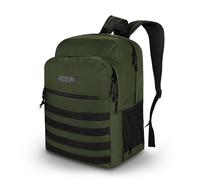 Wrangler Zaino da Tradesman, impermeabile, casual, per viaggi, lavoro, scuola, Verde, Large