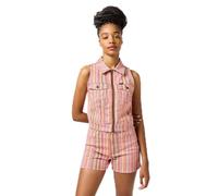 Wrangler Zip Front Vest Giacca, Candy Stripe, S Donna