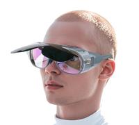 Wrap-Around Welding Spectacles - Welding Safety Protective Goggles |Welding Glasses For Men | Eye Protection Arc Lens | Safety Welding Glasses | Laboratory Protect Lens Anti-Glare For Electric Welder