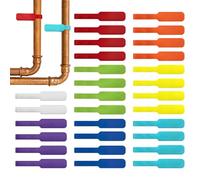 Wrap-It Storage Kabeletiketten - Groß, Mehrfarbig (30 pezzi), für Kabelmanagement und Organizer bei Elektronik, Computer und mehr