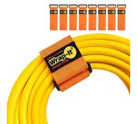 Wrap-It Storage Super-Stretch, Cinghie in velcro elastico, organizzatore per prolunghe, cinghie per cavi e tubi, 12 pezzi da 30,6 cm