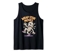 Wrap Star Moves Divertente Dancing Mummy Halloween Pun Canotta