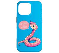 Wrap Yourself in Adventure - Simpatico serpente dei cartoni animati Custodia per iPhone 16 Pro