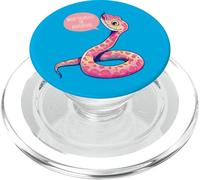 Wrap Yourself in Adventure - Simpatico serpente dei cartoni animati PopSockets PopGrip per MagSafe