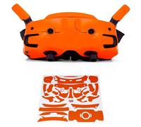 WRAPGRADE adesivi compatibile con DJI Goggles 3. (Neon Orange)