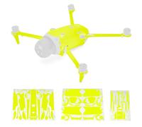 WRAPGRADE adesivi compatibili con DJI Mavic 4 Pro (Neon Yellow)