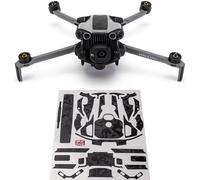 WRAPGRADE adesivi compatibili con DJI Mini 5 Pro Accent Color (Black Bumpy Camo)