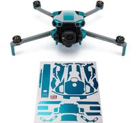 WRAPGRADE adesivi compatibili con DJI Mini 5 Pro Accent Color (Caribbean Blue)