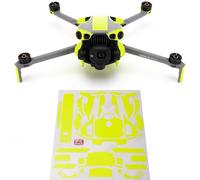 WRAPGRADE adesivi compatibili con DJI Mini 5 Pro Accent Color (Neon Yellow)