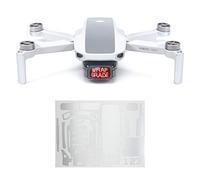 WRAPGRADE Colore di accento Skin compatibile con DJI Mavic Mini (AIRFORCE SILVER)