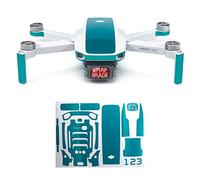 WRAPGRADE Colore di accento Skin compatibile con DJI Mavic Mini (CARIBBEAN BLUE)