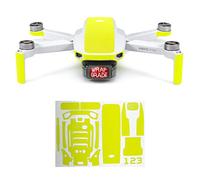 WRAPGRADE Colore di accento Skin compatibile con DJI Mavic Mini (NEON YELLOW)