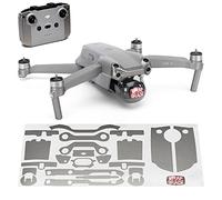 Wrapgrade Main Unit Skin Compatibile con DJI Air 2S | Accent Color A (TITANIUM)