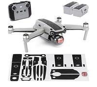 Wrapgrade Main Unit Skin Compatibile con DJI Air 2S | Accent Color B (BLACK BUMPY CAMO)