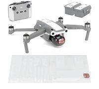Wrapgrade Main Unit Skin Compatibile con DJI Air 2S | Accent Color B (RACING WHITE)