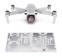 Wrapgrade Main Unit Skin Compatibile con DJI Air 2S (AIRFORCE SILVER)