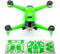 Wrapgrade Main Unit Skin Compatibile con DJI FPV (NEON GREEN)