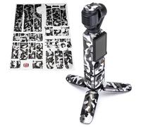 WRAPGRADE Skin Adesivi compatibili con DJI Osmo Pocket 3 Decalcomania (GRAYISH CAMO)
