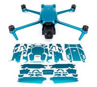 Wrapgrade Skin Compatibile con DJI Air 3S (Caribbean Blue)