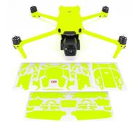Wrapgrade Skin Compatibile con DJI Air 3S (Neon Yellow)