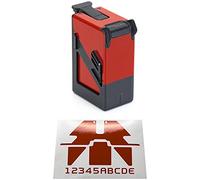 Wrapgrade Skin Compatibile con DJI FPV | una Batteria (SUPER RED)