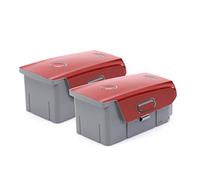 Wrapgrade Skin Compatibile con DJI Mavic Air 2 | 2 Batterie (JAPAN RED)