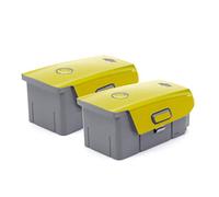 Wrapgrade Skin Compatibile con DJI Mavic Air 2 | 2 Batterie (LIMONCINO YELLOW)