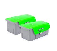 Wrapgrade Skin Compatibile con DJI Mavic Air 2 | 2 Batterie (NEON GREEN)