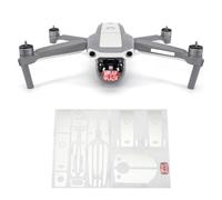 Wrapgrade Skin Compatibile con DJI Mavic Air 2 | Accent Color B (MADAGASCAR PEARL)