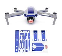 Wrapgrade Skin Compatibile con DJI Mavic Air 2 | Accent Color B (STRATOSPHERE BLUE)
