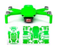 WRAPGRADE Skin compatibile con DJI Mavic Mini (NEON GREEN)
